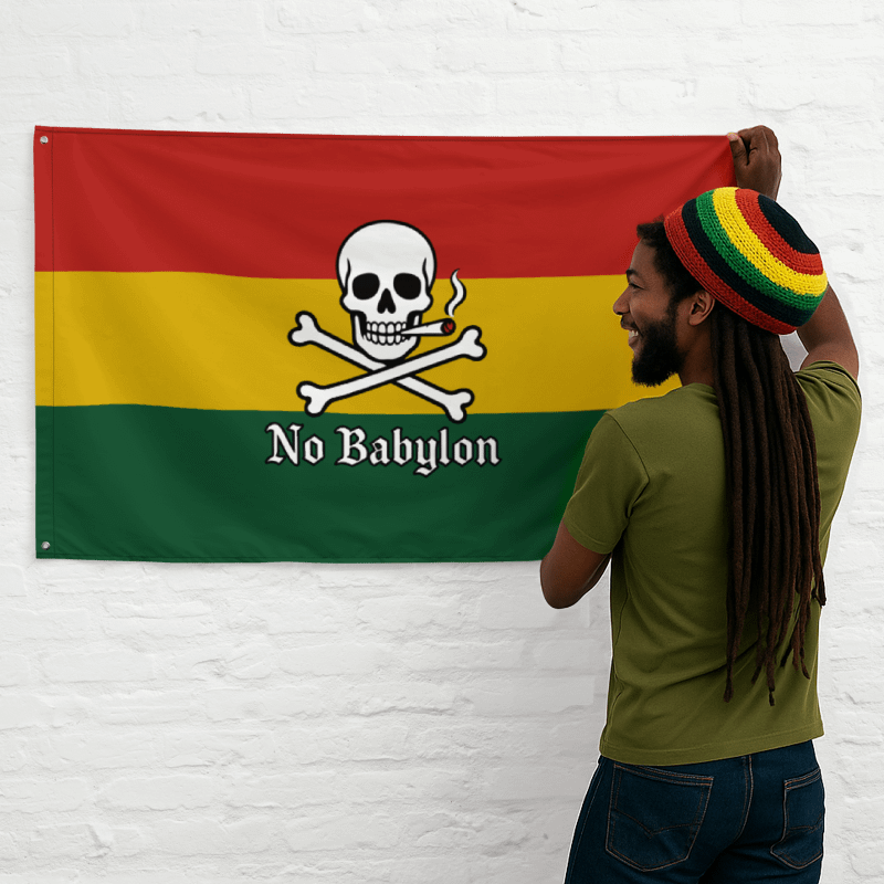 Rasta Flag - No Babylon product image (3)