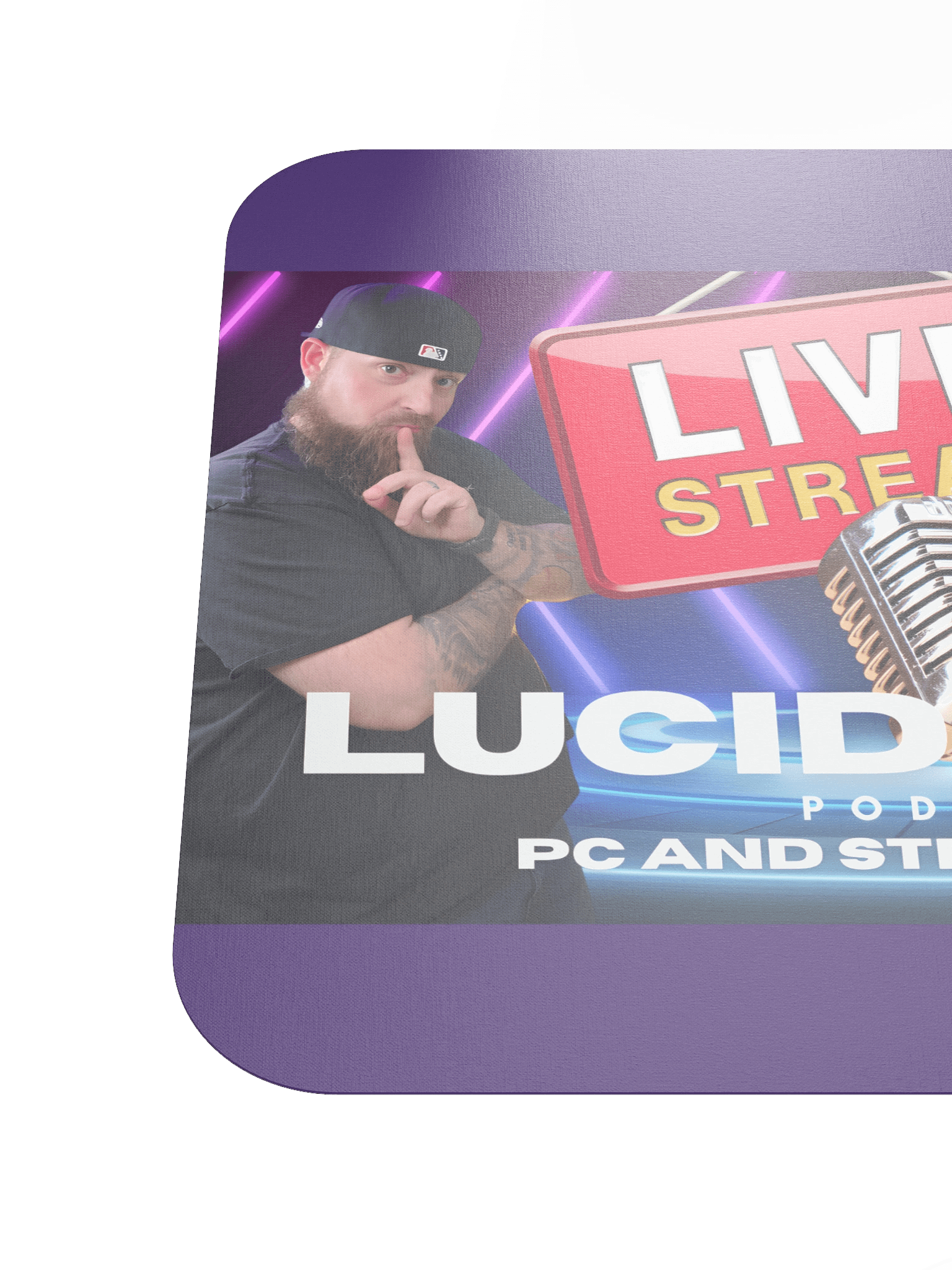 Lucid Squrl Podcast Mouse Pad – Episode 1 Edition product image (6)