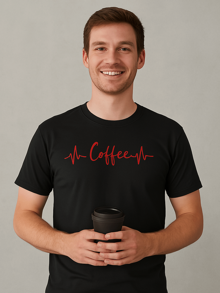 Heartbeat of Coffee T-Shirt product image (2)