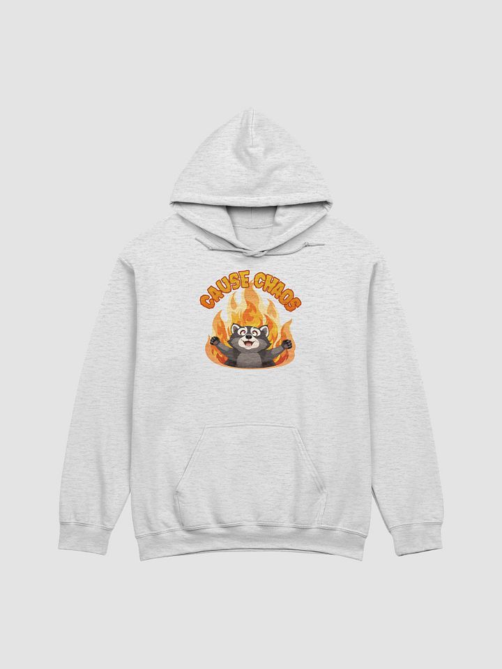 Cause Chaos Raccoon Hoodie product image (1)