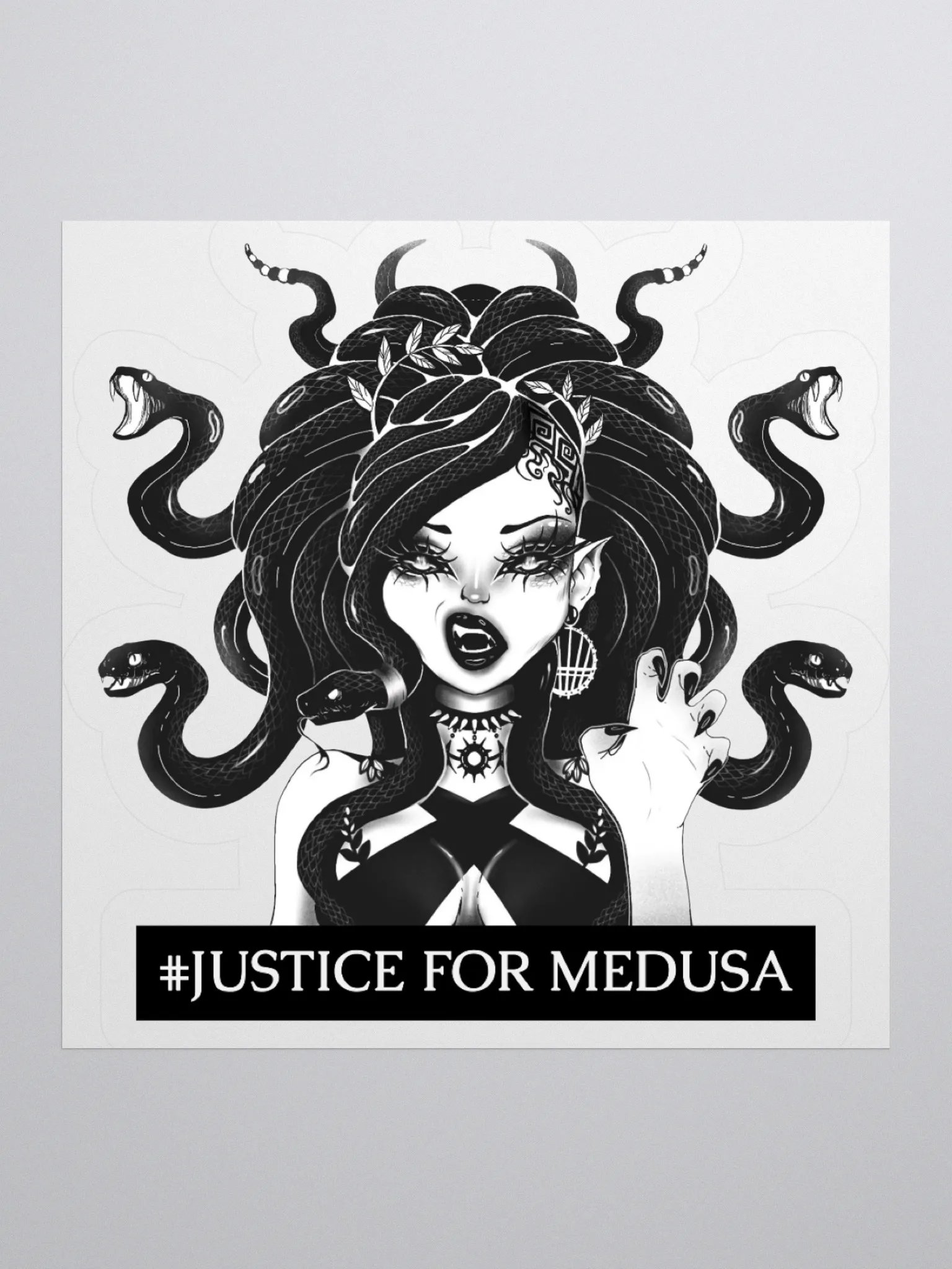 #JusticeForMedusa Sticker product image (2)