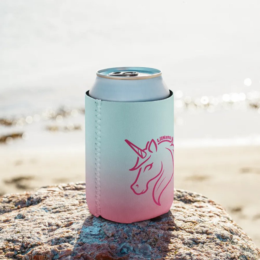 Unicorn Dreams Can Cooler product image (9)