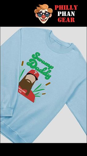 💦 The Swamp Daddy is here to dominate this Red October! Channel your inner Brandon Marsh with this exclusive playoff gear. Wh...