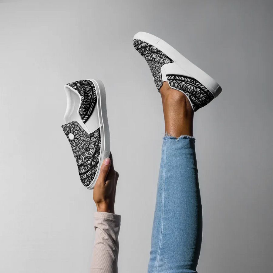 Mystic Mandala Slip-Ons product image (4)