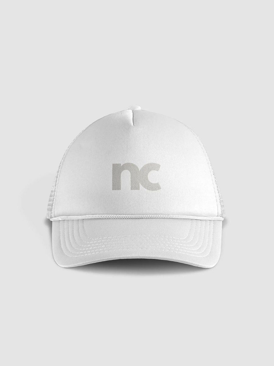 Neon Cab Trucker Hat White product image (1)