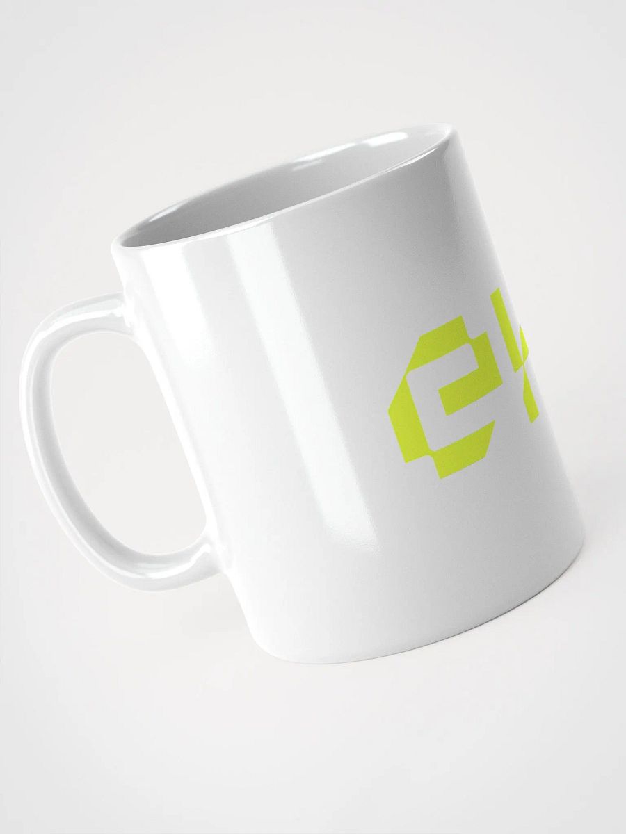 EKO's Yellow Logotype Mug (White) product image (5)