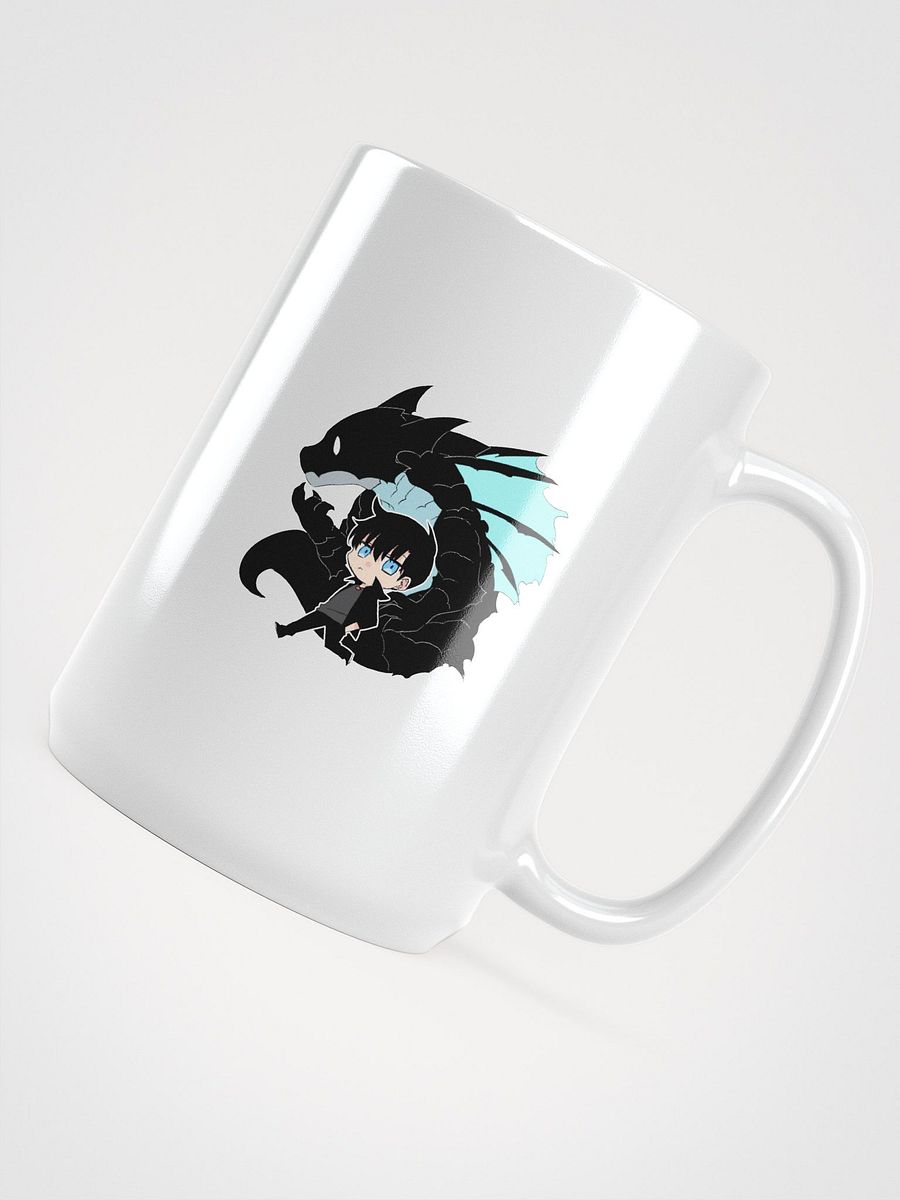 Solo Leveling: Chibi Monarch & Shadows White Glossy Mug product image (4)