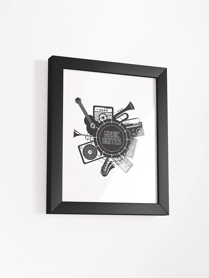 Music Unites Framed Print product image (19)