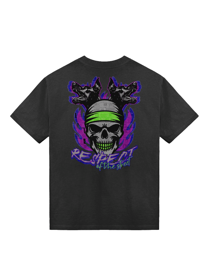 "RESPECT of the Street" Tee: Earn Your Place. Own Your Code. 💀🐕 product image (2)