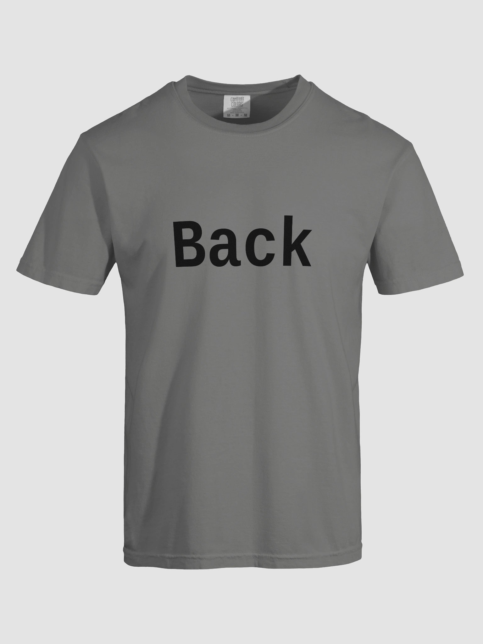 Front Back Heavyweight Tee - Incorrect - Light Color product image (62)