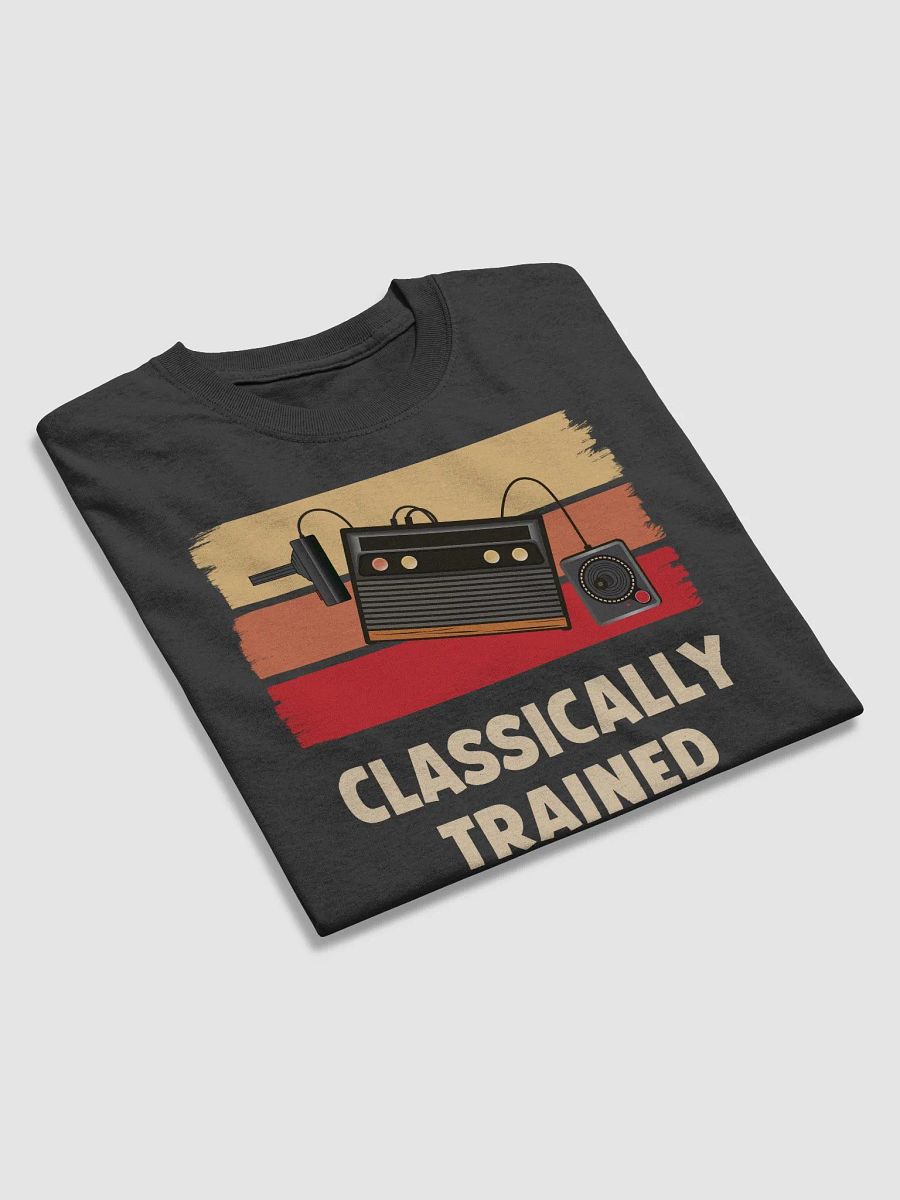 "Classically Trained," Classic Console Funny Gamer T-Shirt product image (7)