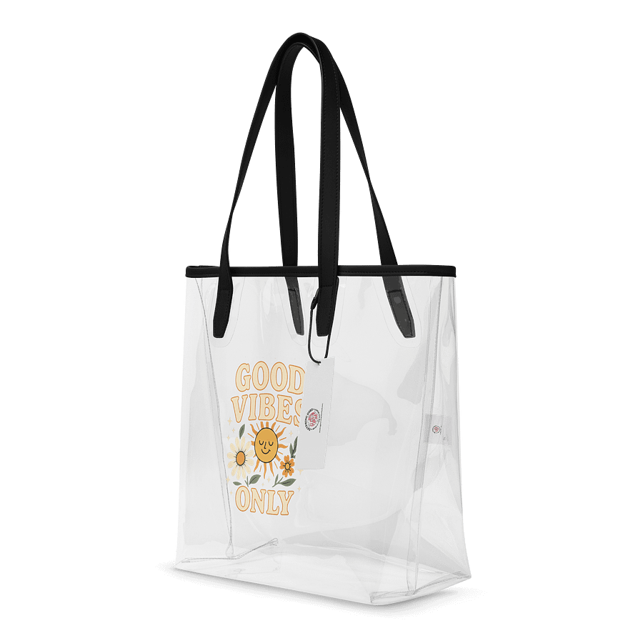 Sunshine Vibes Clear Tote Bag product image (4)