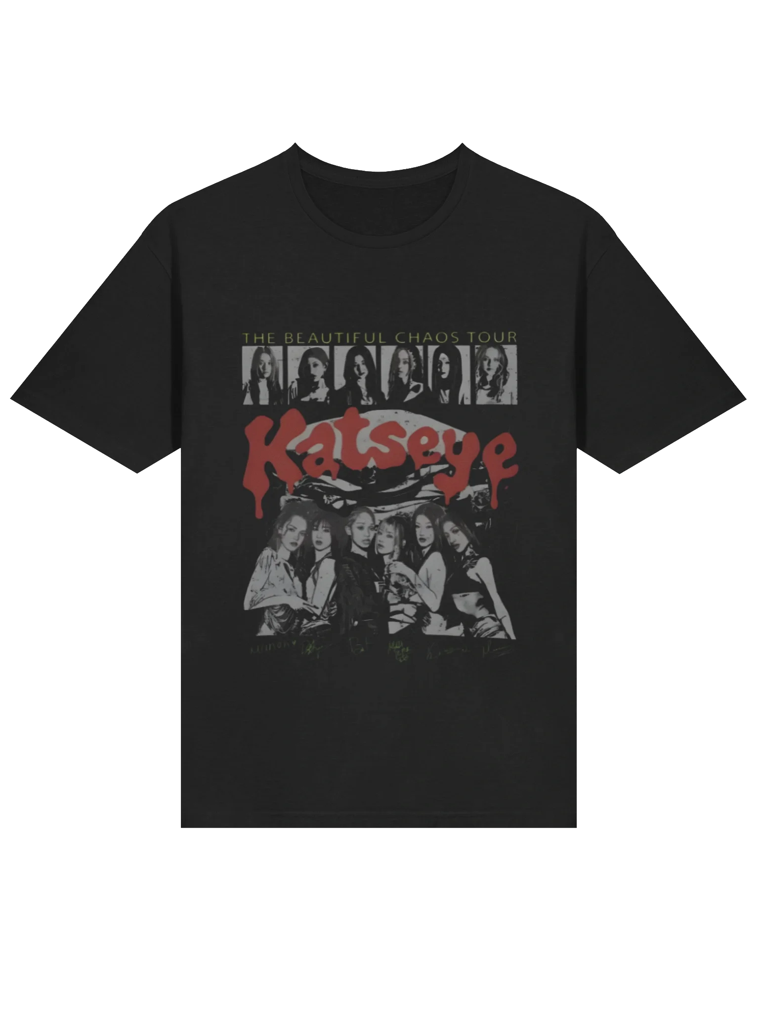 Katseye The Beautiful Chaos Tour T-Shirt product image (2)