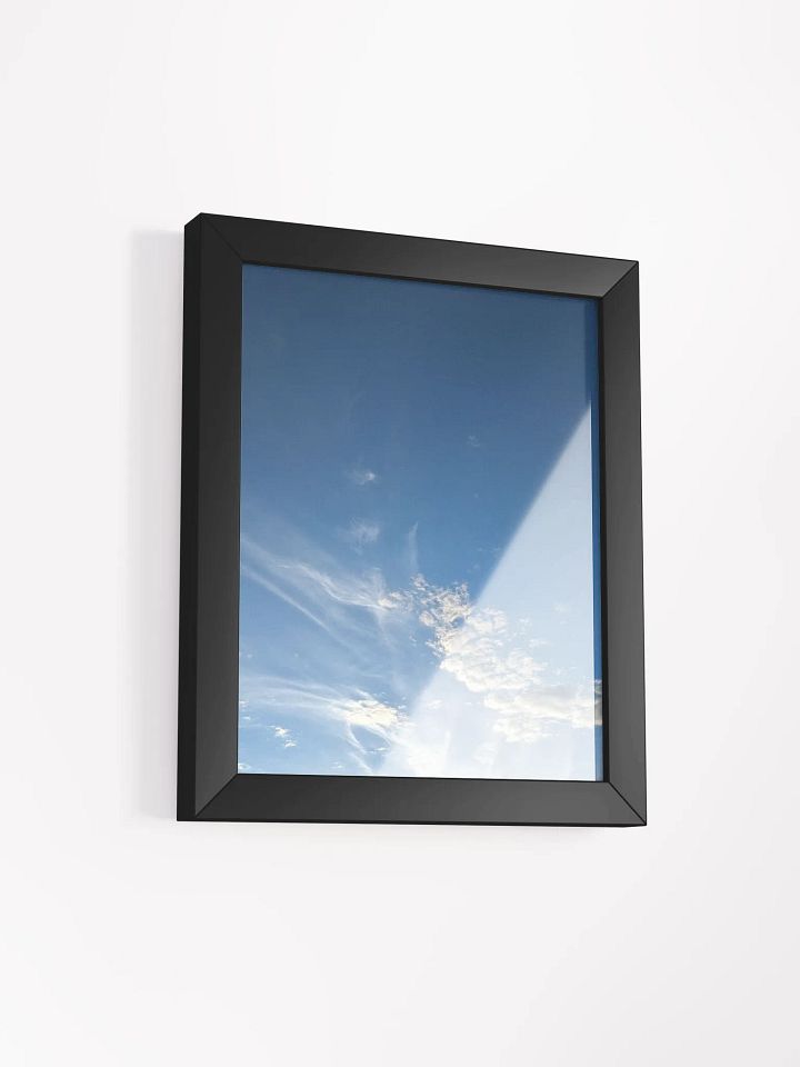 To the Clouds (Framed Enhanced Matte Poster) product image (2)