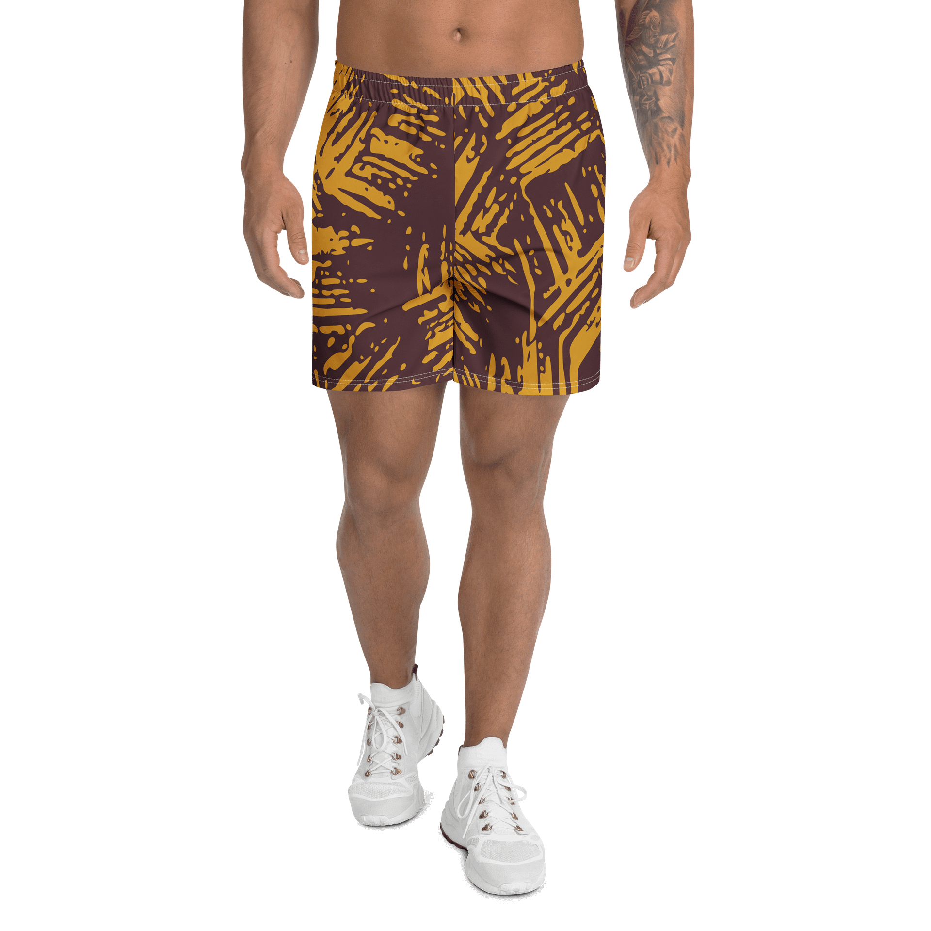 Chaos Mustard Athletic Shorts product image (1)
