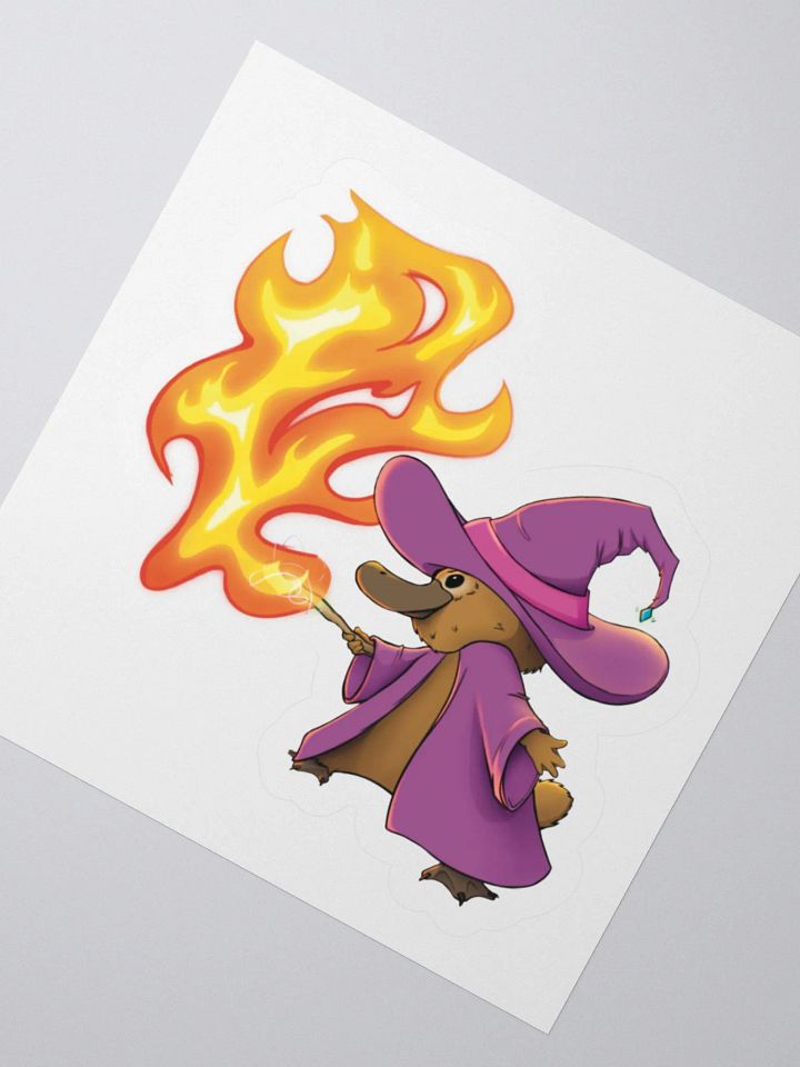 Wizard Platypus Sticker product image (4)