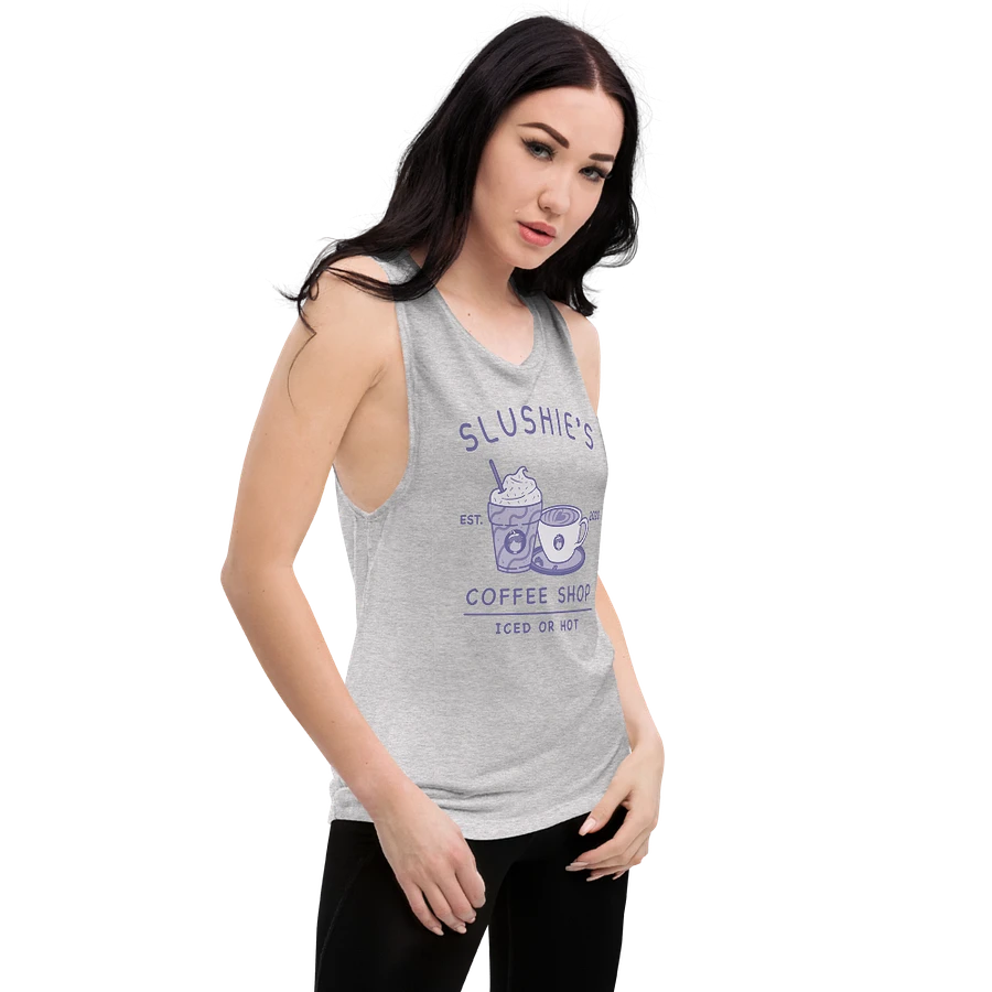 Slushie's Coffee Shop (Purple) | Women's Muscle Tank product image (10)