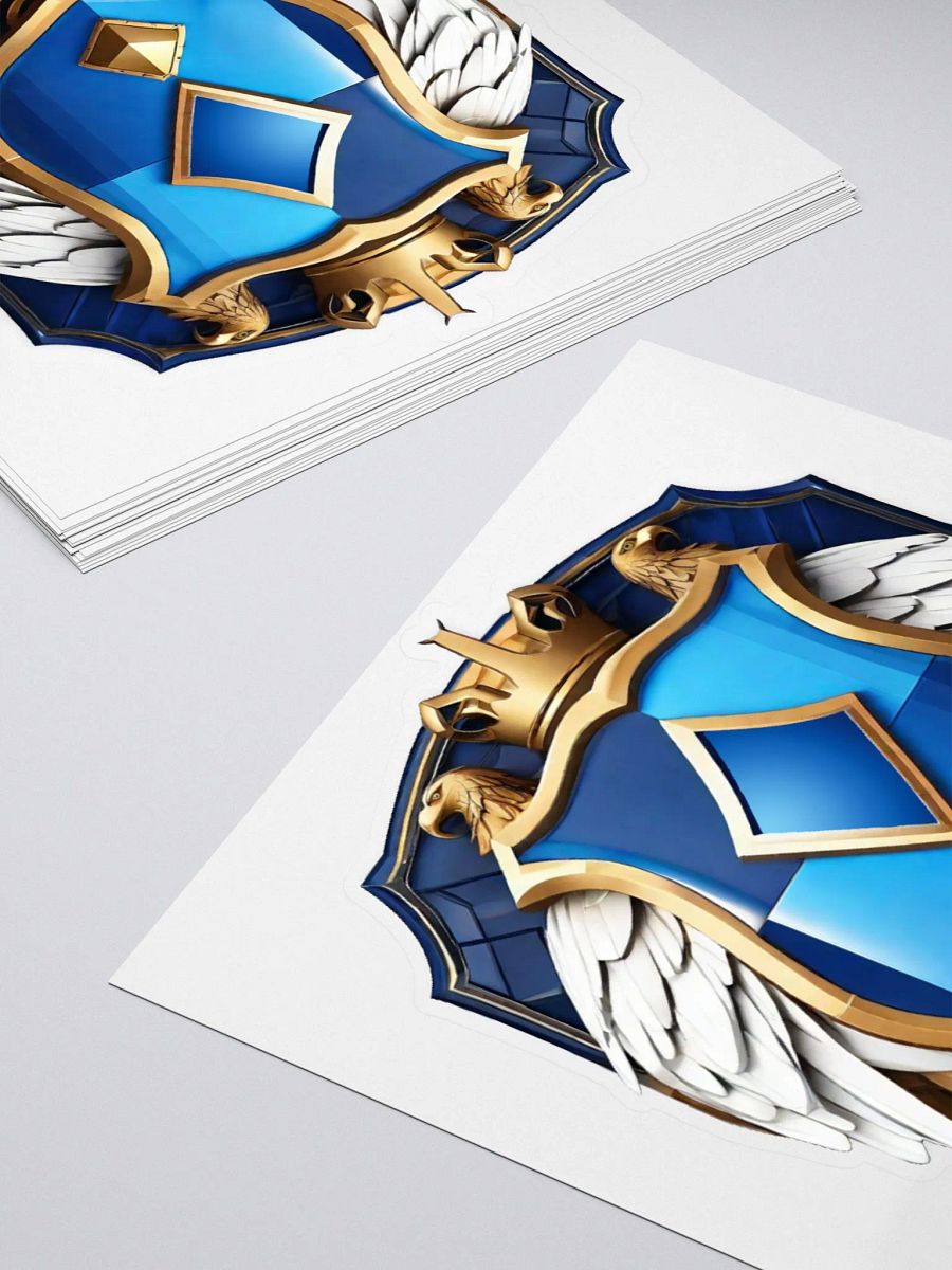 Double eagle crown sticker product image (4)