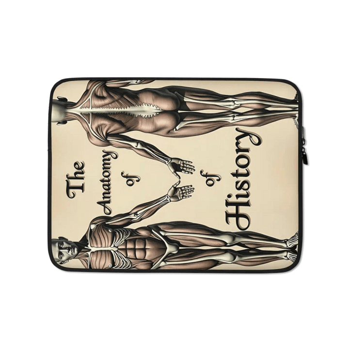 Historical Anatomy Laptop Sleeve product image (1)