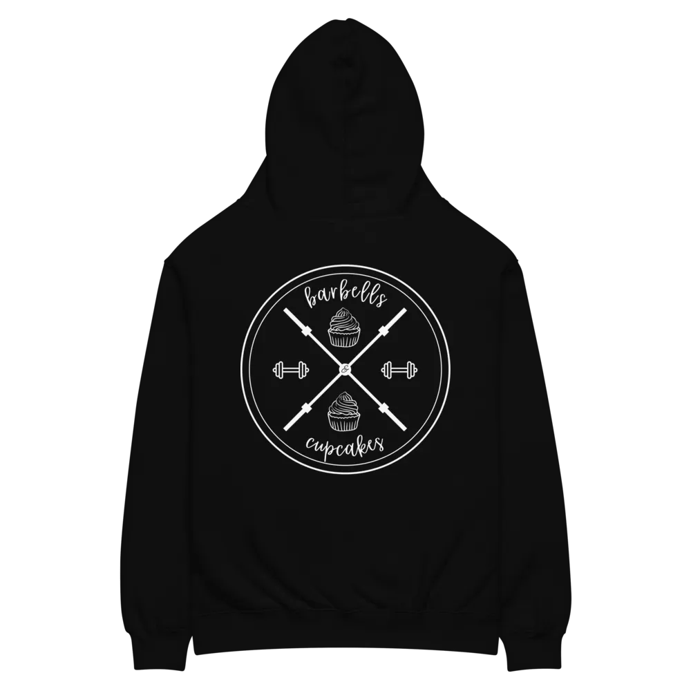 Barbells & Cupcakes X Emblem Unisex Hoodie product image (2)