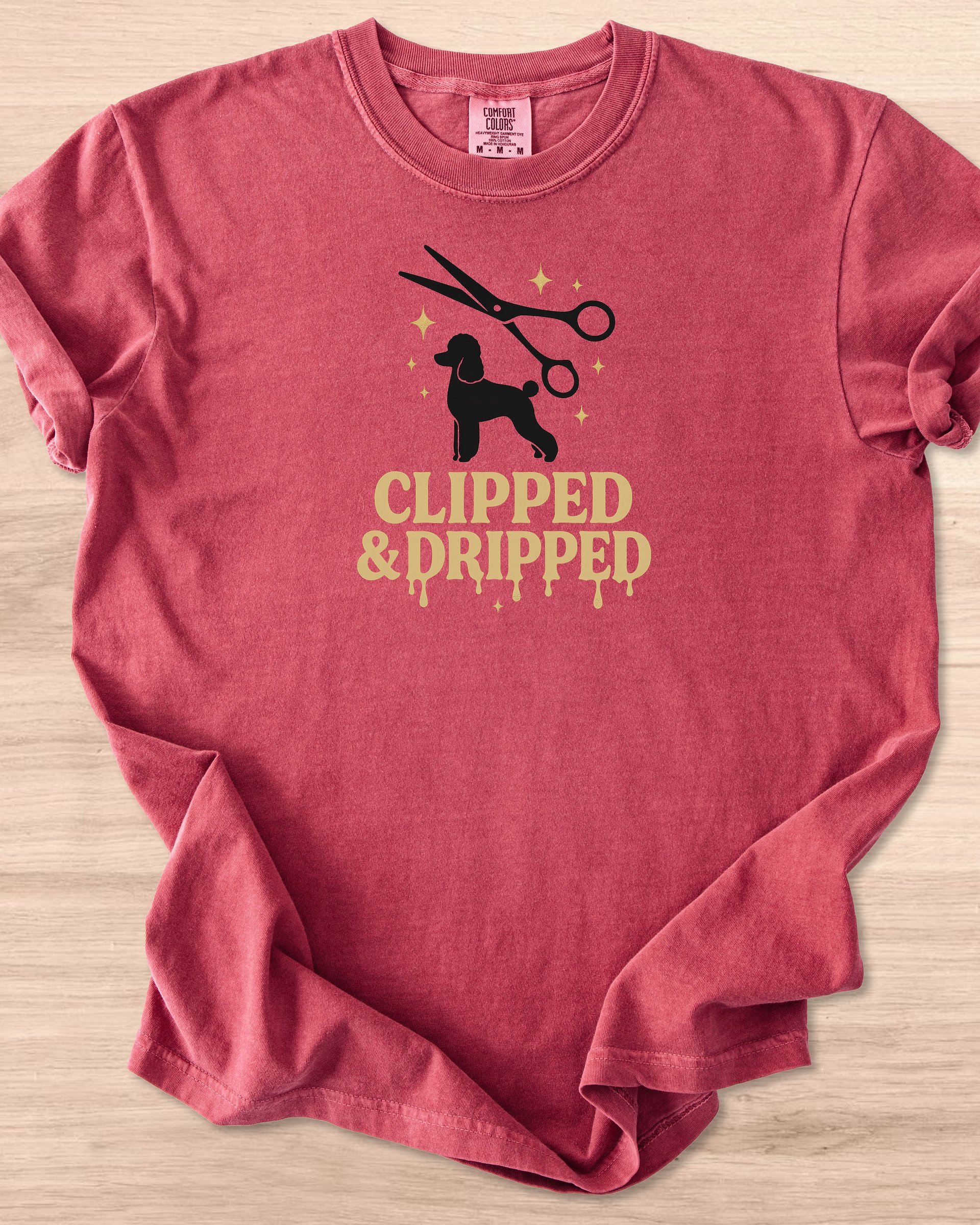 Clipped & Dripped (Poodle) Tee product image (5)