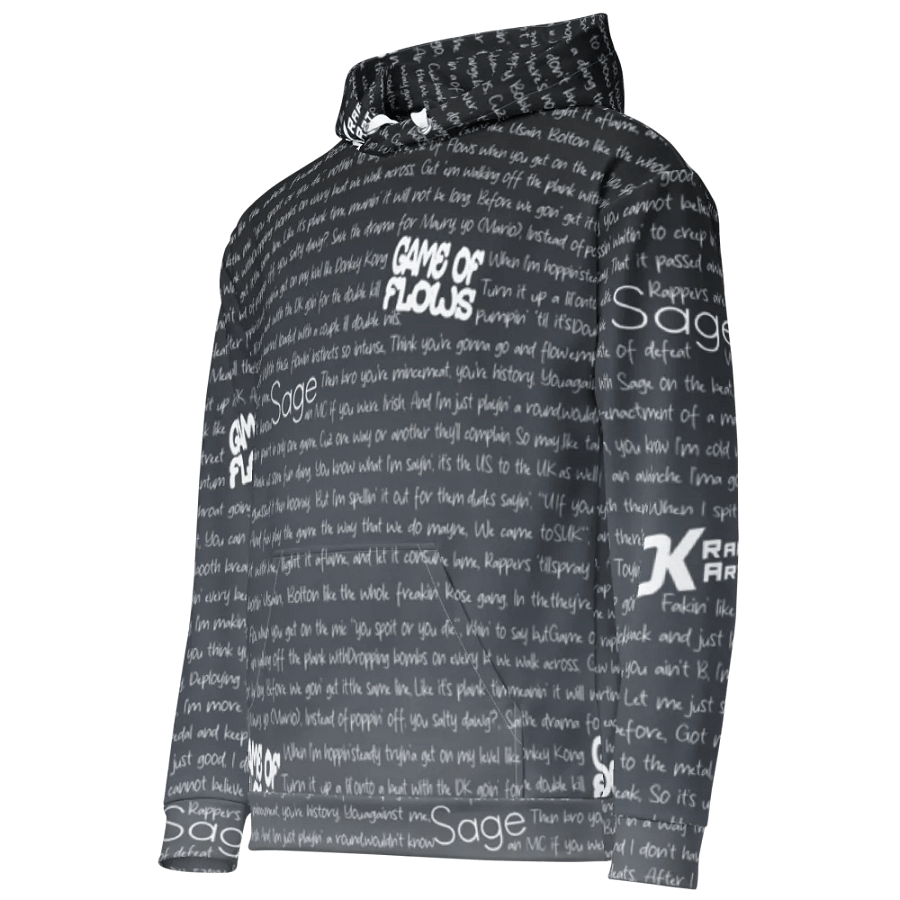 Game of Flows - DK Rap Artist & Sage - G.O.T. GREY - Unisex Hoodie product image (1)