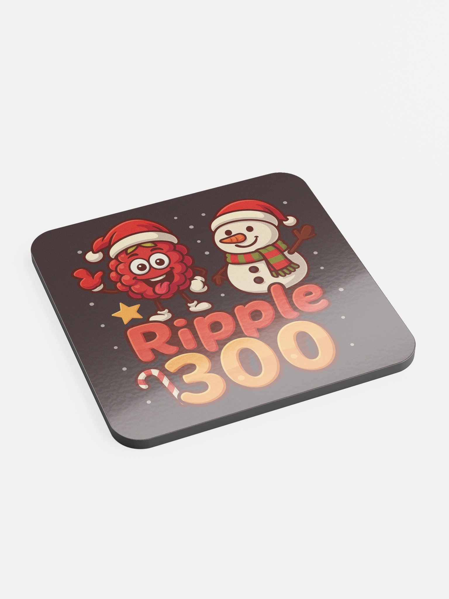 Ripple Christmas coaster 25-01 product image (2)