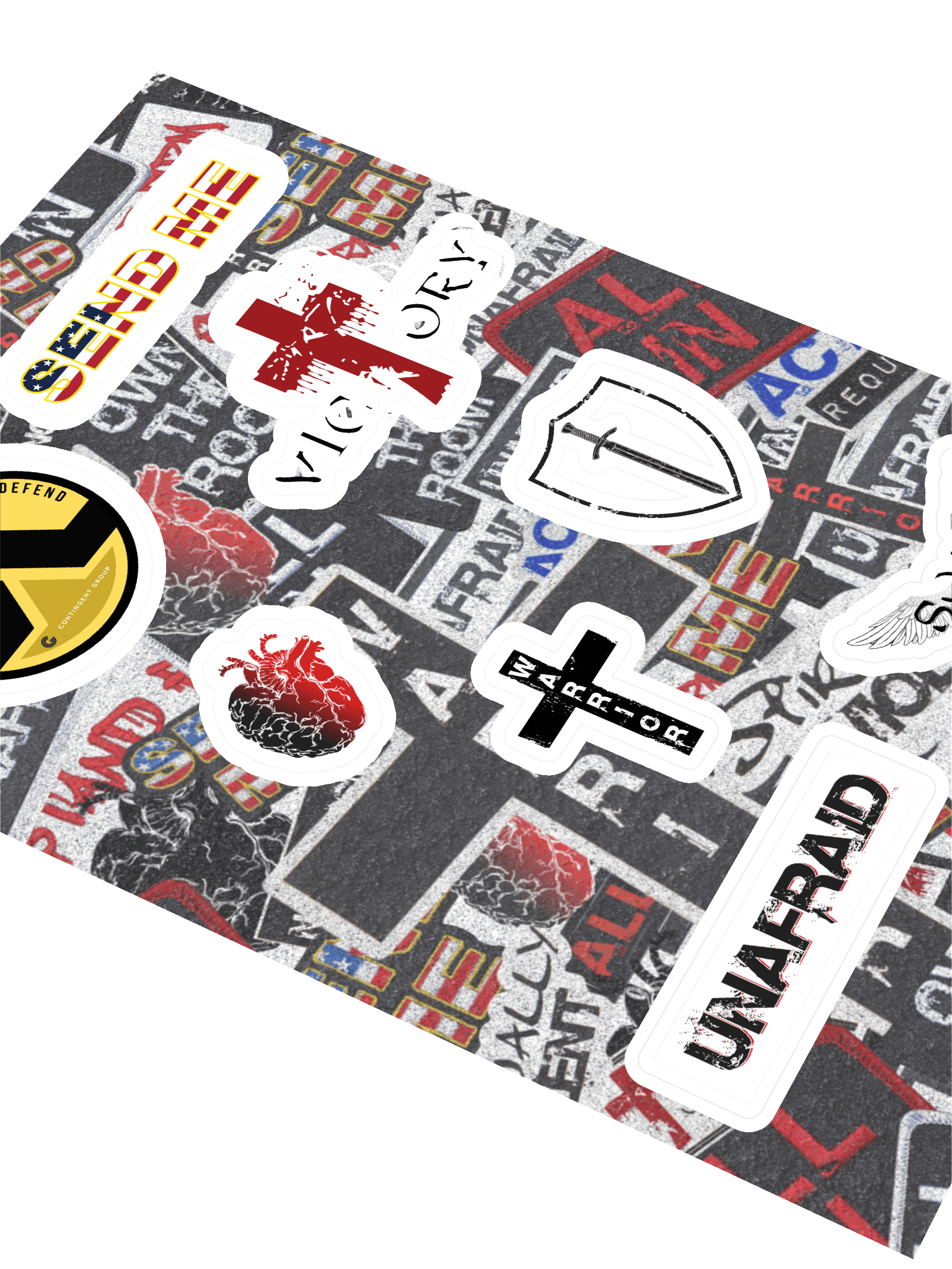 UNAFRAID Sticker Sheet: Defend Your Style product image (2)
