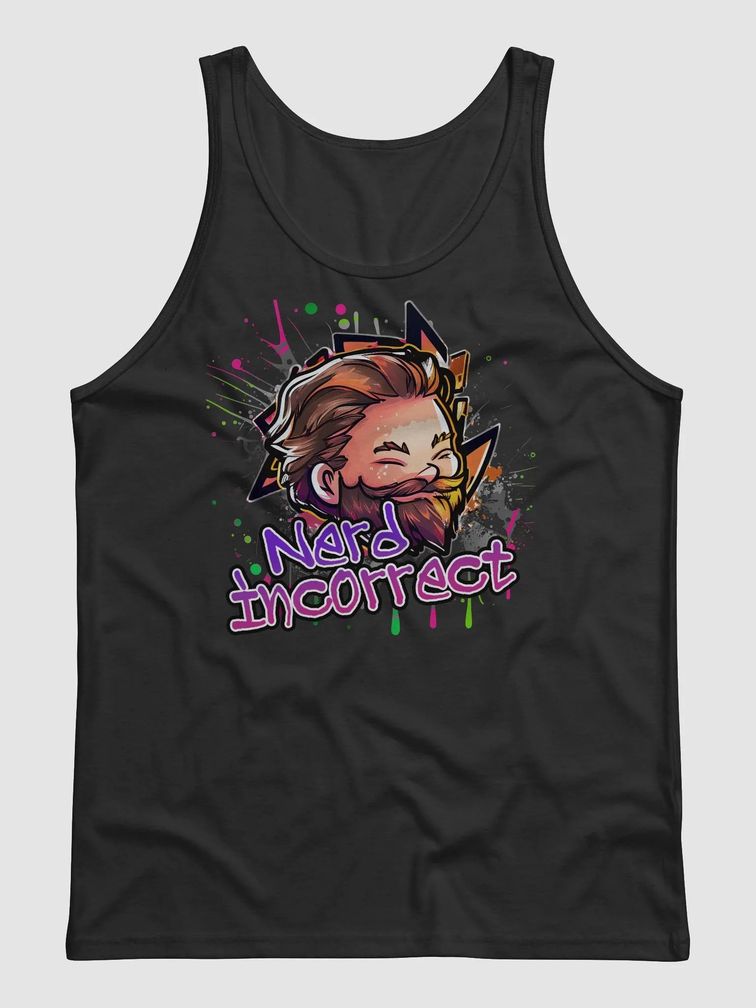 Graffiti Nerd Tank product image (1)