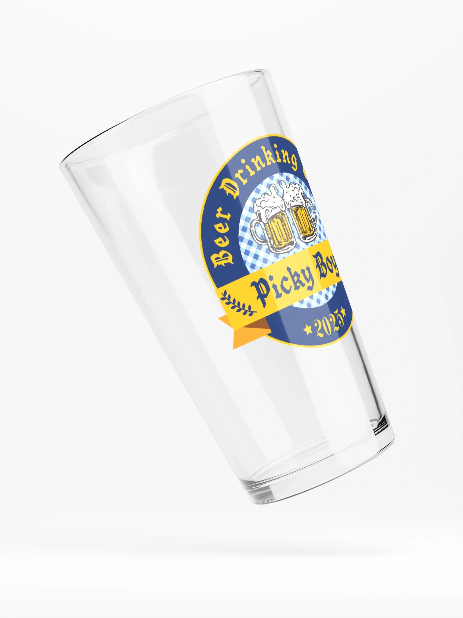 Beer Drinking Team '25 Pint Glass product image (6)