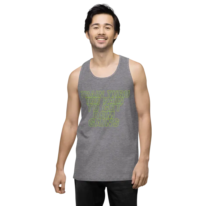 Train thru the pain - Vest product image (117)