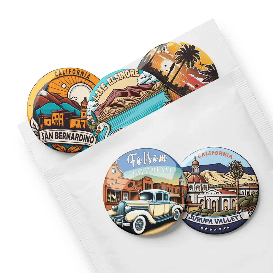 California Hidden Gems - Set Of 5 Pins product image (8)