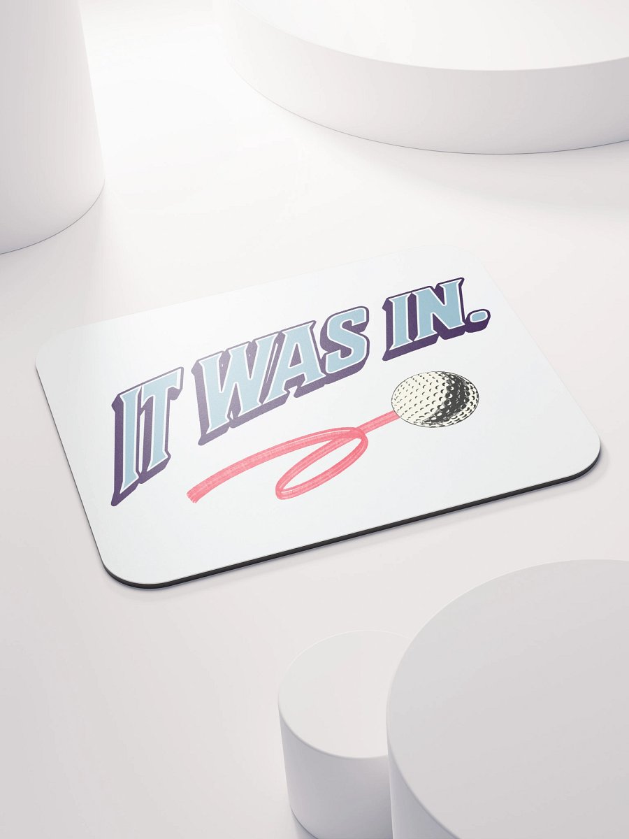 It Was In Golfing Motion Graphic Mouse Pad product image (4)
