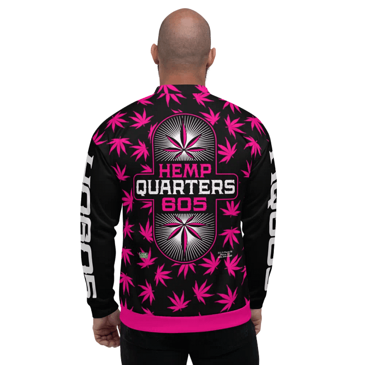 HempQuartes Pink Zip Up Jacket product image (2)