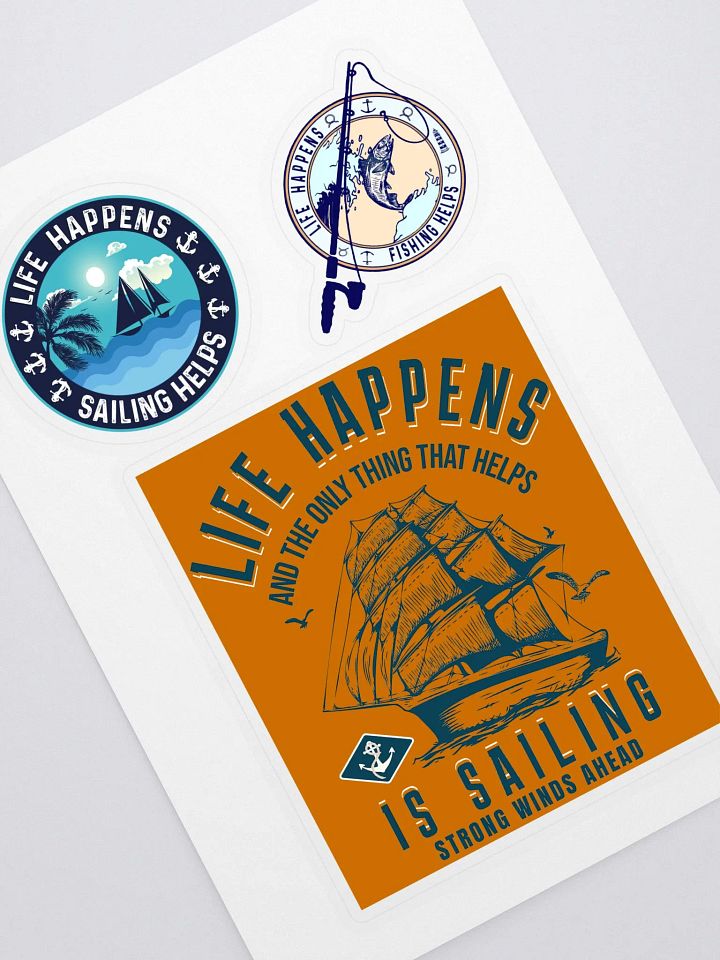 Life Happens - Sailing And Fishing Helps product image (1)