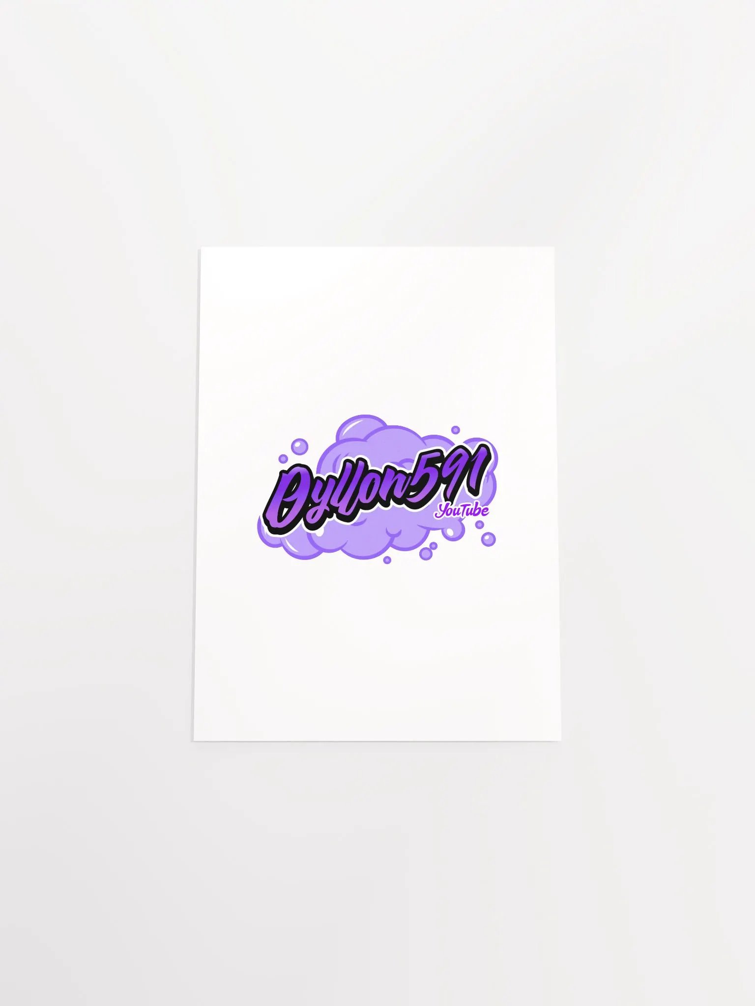Dyllon591 YouTube Wall Logo Poster product image (4)