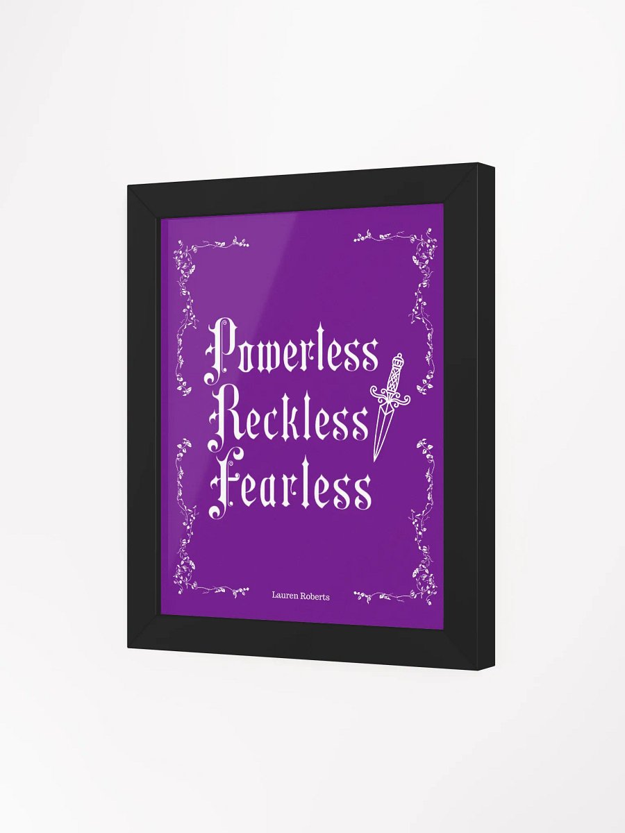 Powerless Series Framed Poster product image (7)