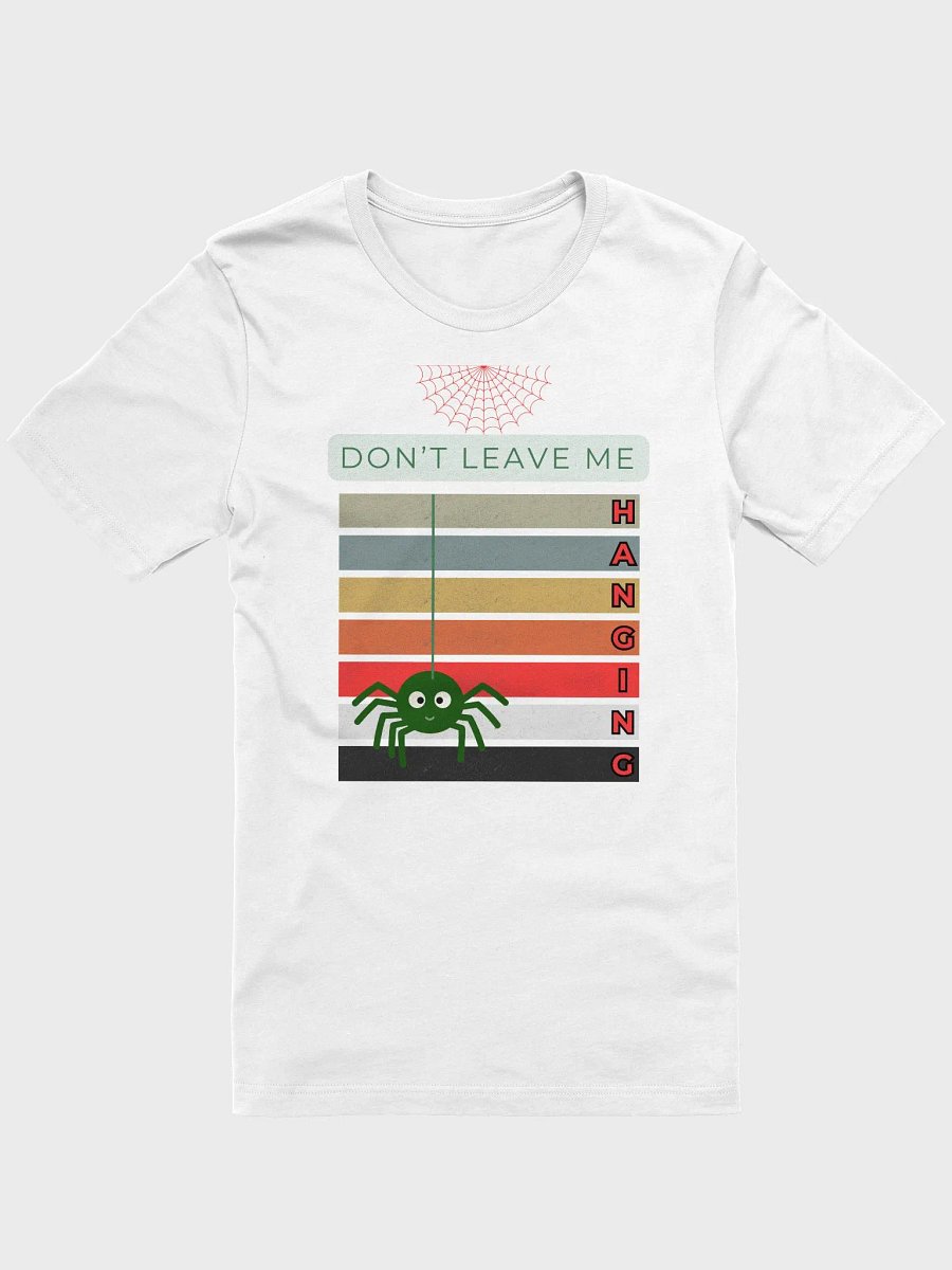 Eccentric Spider Web T-Shirt - Don't Leave Me Hanging product image (1)