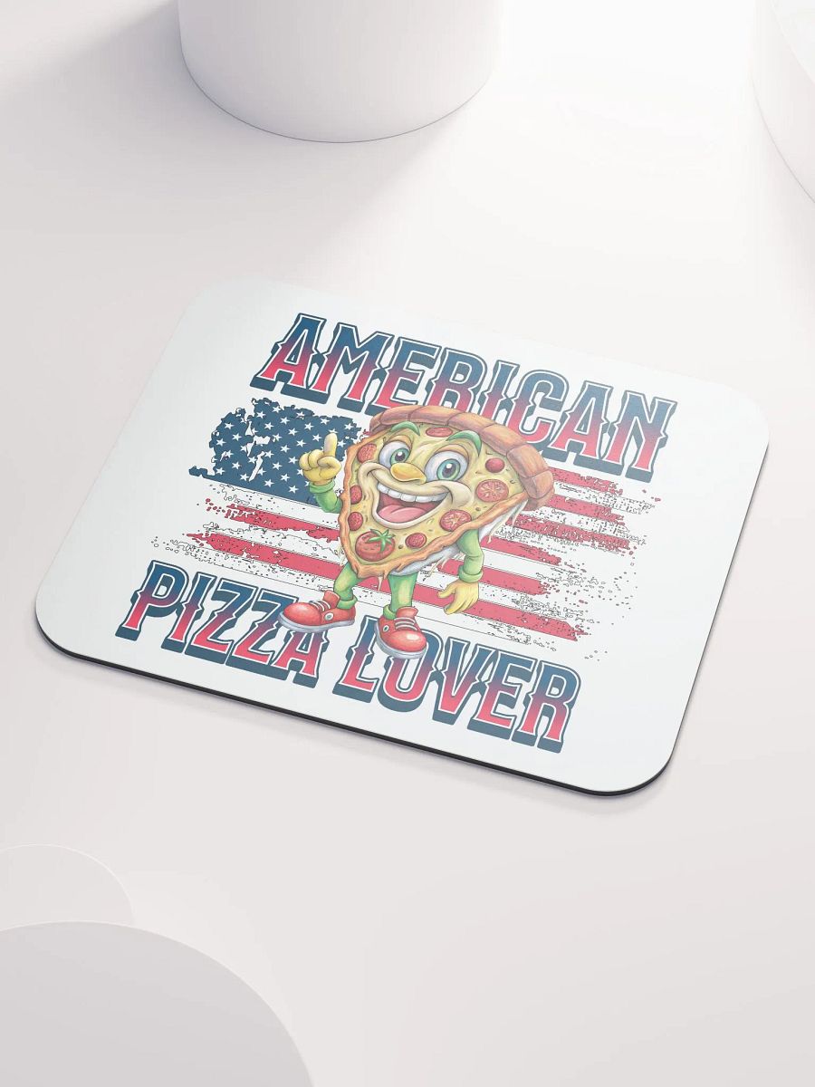 American Pizza Lover Mouse Pad product image (3)