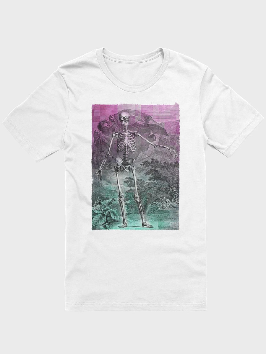 Skeleton Engraving Pixl Coloring T-Shirt product image (3)