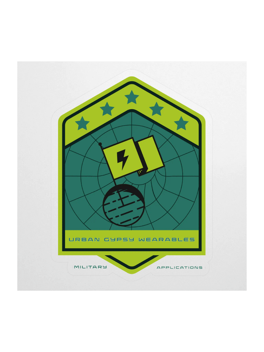Military Applications Shield Sticker product image (1)