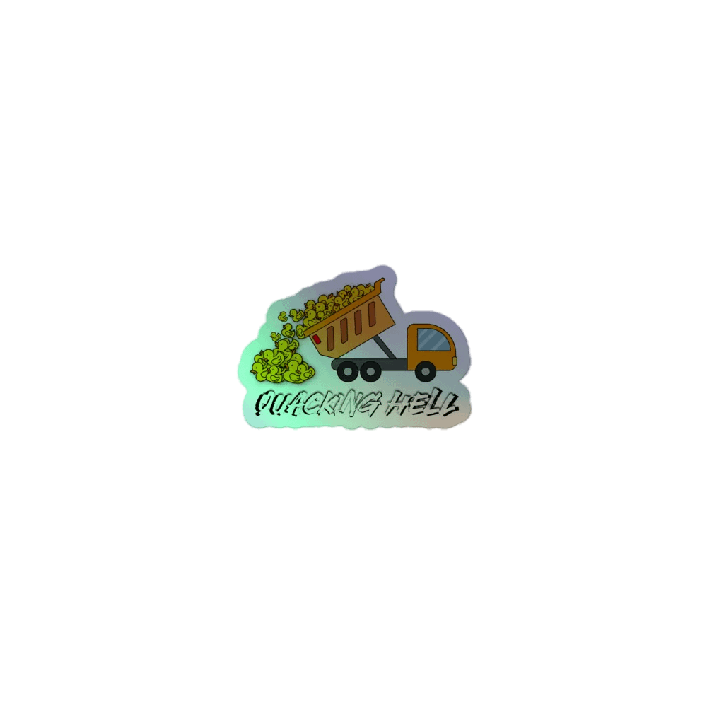 Quacking Hell Sticker product image (1)