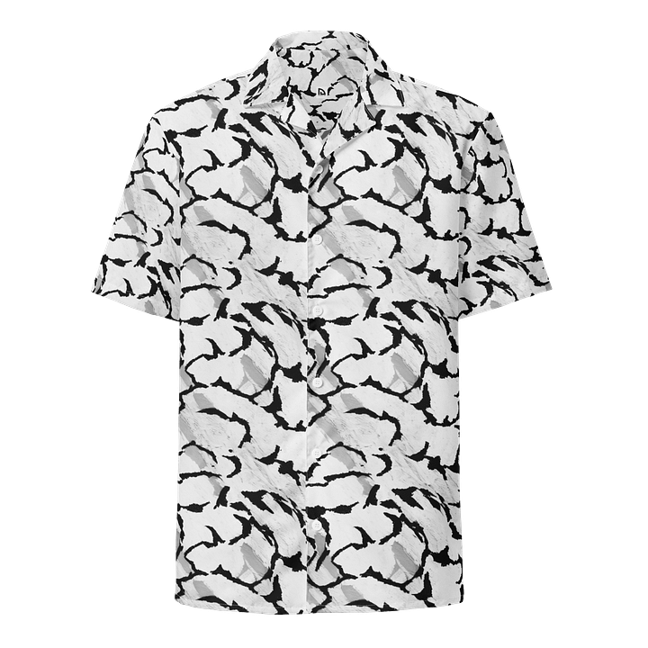 Black White Hawaiian Shirt product image (1)