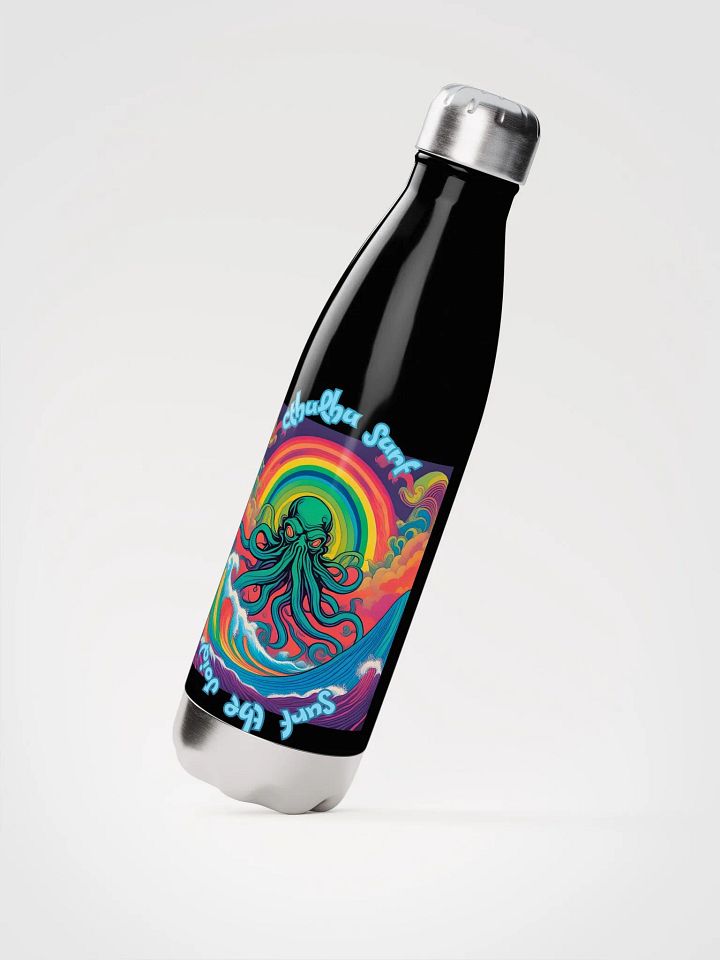 Stainless Steel 17oz Water bottle - choose Black or White 01a product image (2)