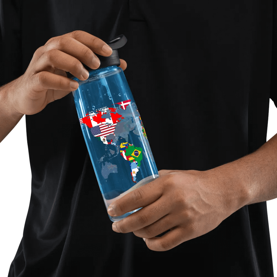 "Nations" Water Bottle product image (7)