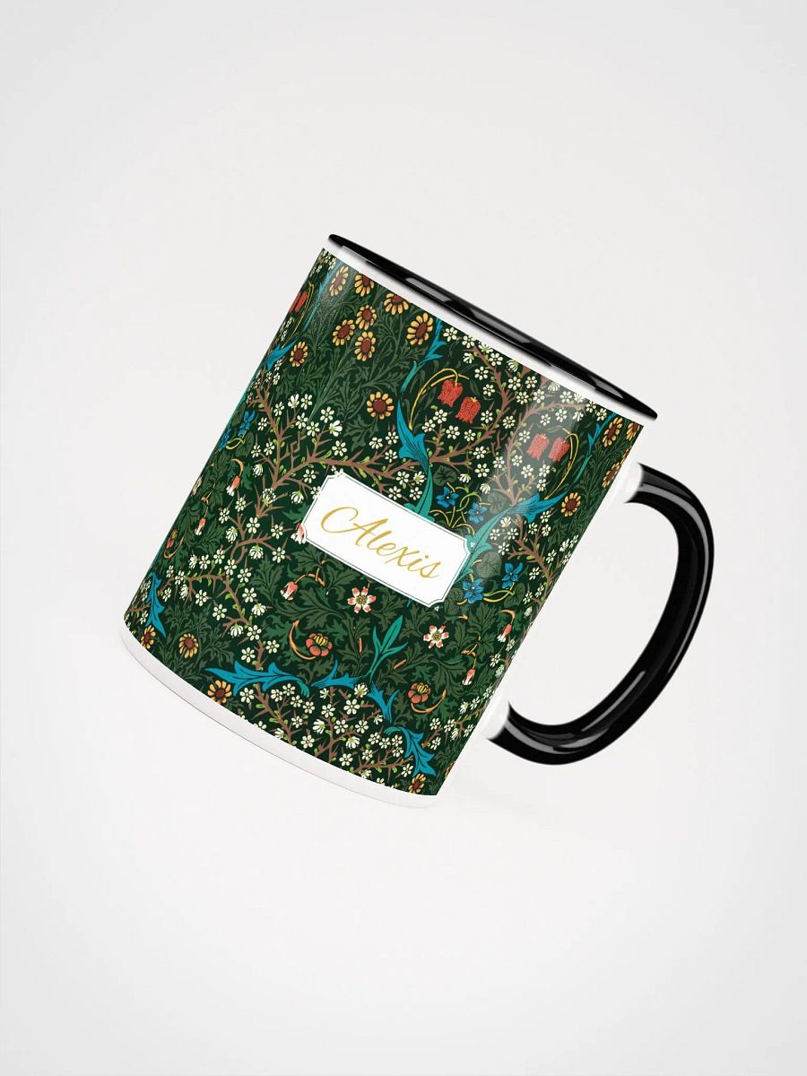 Personalized Tulip Pattern Coloured Mug product image (4)