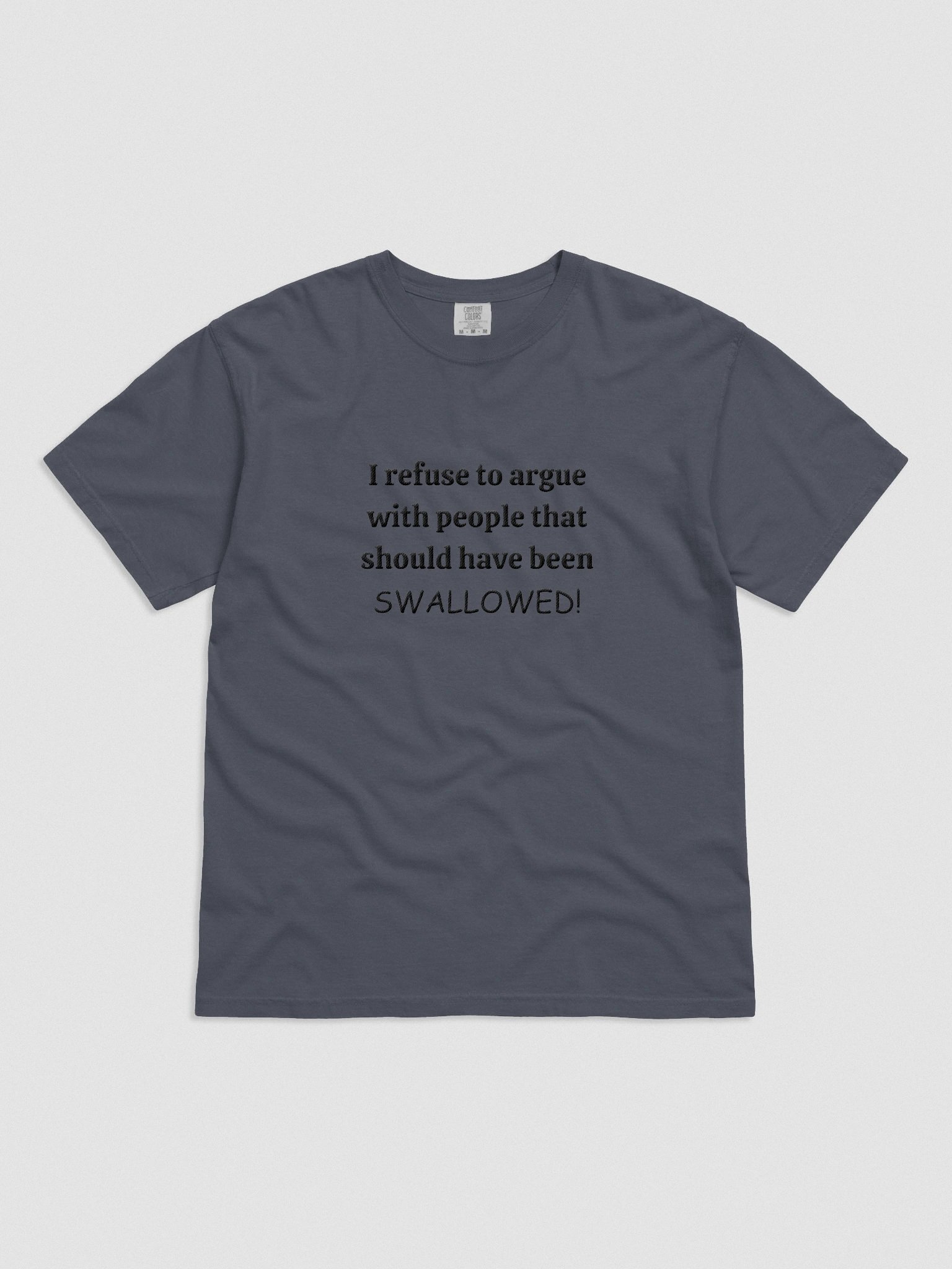 I Won't Argue Embroidered T-Shirt product image (3)