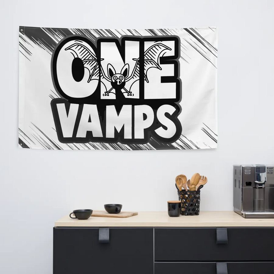 Flag OneVamps With Bat-Black Color product image (6)