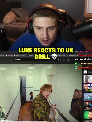 that was so buns 💀 #luke #funny #streamer #ukdrill #fyp 