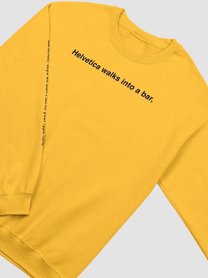 Helvetica Walks Into a Bar... product image (1)